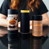 Brown Sugar Body Butter Stick - 2 OZ Compostable Push-Up Tube