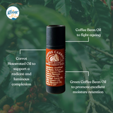 Coffee Carrot Anti-Aging Serum Stick - 0.3 oz Compostable Push-Up Tube