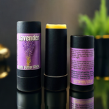 Lavender Body Butter Stick - 2 OZ Compostable Push-Up Tube