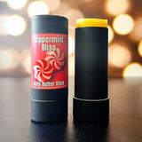 Peppermint Bliss Body Butter Stick - 2 OZ Compostable Push-Up Tube