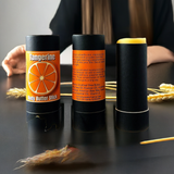 Tangerine Body Butter Stick - 2 OZ Compostable Push-Up Tube