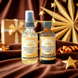 Vanilla Bean Toner Concentrate Bundle - SMALL 2-oz size makes 8 spray bottles of toner! Just add water!