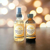 Vanilla Bean Toner Concentrate - SMALL 2-oz size makes 8 spray bottles of toner! Just add water!