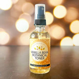 Vanilla Bean Toner Concentrate - SMALL 2-oz size makes 8 spray bottles of toner! Just add water!