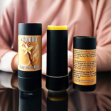 Vanilla Body Butter Stick - 2 OZ Compostable Push-Up Tube