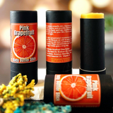 Pink Grapefruit Body Butter Stick - 2 OZ Compostable Push-Up Tube