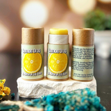 Lemon Drop Giant Lip Balm - 0.5 oz Compostable Tube